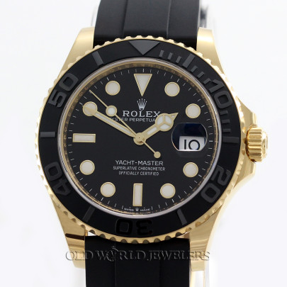 Rolex Yacht-Master Ref 226658 18K Gold Black Dial